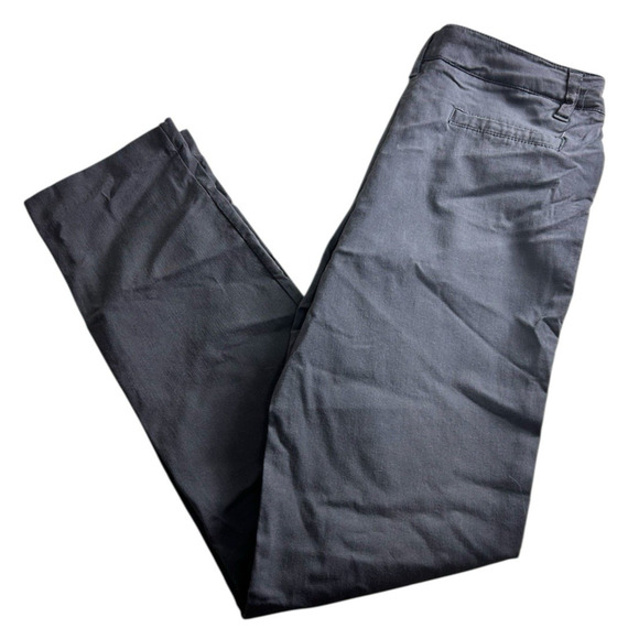Women's Zac & Rachel Gray Pants Sz 6 Straight Leg Stretch Comfort Career Wear - Picture 4 of 4